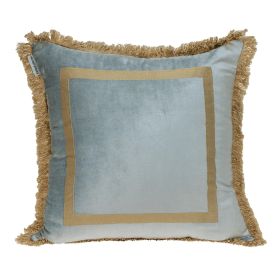 Parkland Collection Catia Transitional Throw Pillow (Color: Gray, size: 20" x 20")