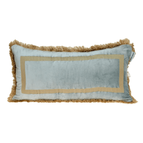 Parkland Collection Catia Transitional Throw Pillow (Color: Gray, size: 12" x 24")