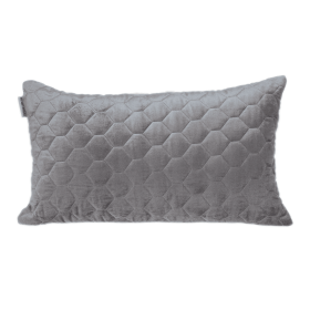 Parkland Collection Bazyli Transitional Quilted Throw Pillow (Color: Taupe, size: 14" x 24")