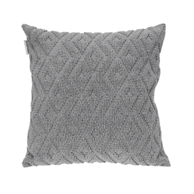 Parkland Collection Sorrel Transitional Throw Pillow (Color: Gray, size: 18" x 18")