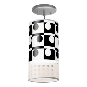 AUSTIN PENDANT LIGHT (Color: Checkers in Black)