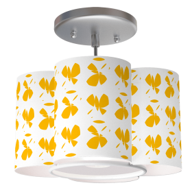 Sanibel Pendant Light (Color: Butterfly in Yellow)