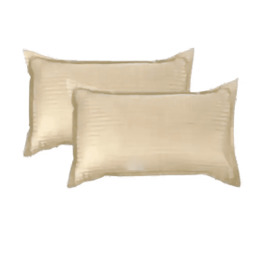 Solid Color Pillow Cases Cotton Touch (Color: Beige)