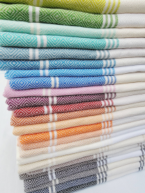 Quick Dry Easy fold Towel Throw (Color: MINT)