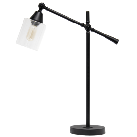 Lalia Home Vertically Adjustable Desk Lamp (Color: Black)