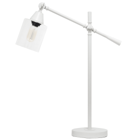 Lalia Home Vertically Adjustable Desk Lamp (Color: White)