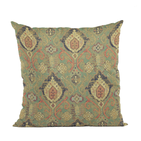 Plutus Nile Romero Woven Luxury Throw Pillow (Color: Nile, size: Double sided  22" x 22")