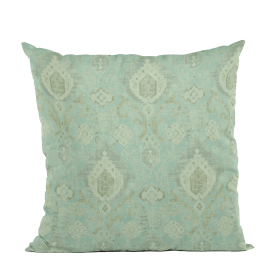 Plutus Spa Romero Woven Luxury Throw Pillow (Color: Spa, size: Double sided  20" x 20")