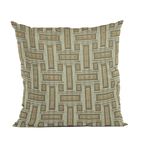 Plutus Bronze Stony Cut Velvet, Some Sparkle To It Luxury Throw Pillow (Color: Bronze, size: Double sided  12" x 20")