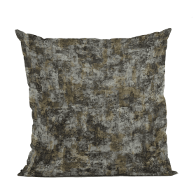 Plutus Twilight Hidden Island Velvet With Foil Printing On Top Luxury Throw Pillow (Color: Twilight, size: Double sided  12" x 20")