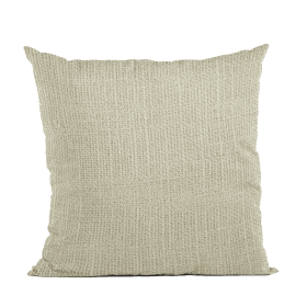 Plutus Vanilla Wall Textured Solid, With Open Weave. Luxury Throw Pillow (Color: Vanilla, size: Double sided  20" x 20")