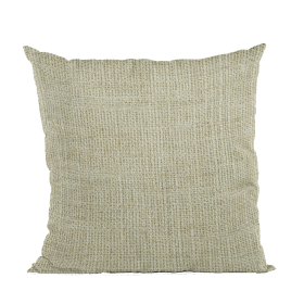 Plutus Flax Wall Textured Solid, With Open Weave. Luxury Throw Pillow (Color: Flax, size: Double sided  24" x 24")