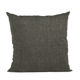 Plutus Mascara Wall Textured Solid, With Open Weave. Luxury Throw Pillow (Color: Mascara, size: Double sided  20" x 20")