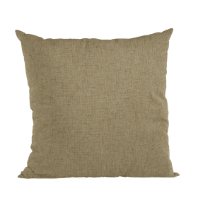 Plutus Safari Waffle Textured Solid, Sort Of A Waffle Texture Luxury Throw Pillow (Color: Safari, size: Double sided  20" x 20")