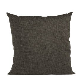 Plutus Espresso Waffle Textured Solid, Sort Of A Waffle Texture Luxury Throw Pillow (Color: Espresso, size: Double sided  20" x 20")