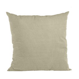 Plutus Oyster Solid Shiny Velvet Luxury Throw Pillow (Color: Oyster, size: Double sided  20" x 20")