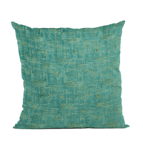 Plutus Tourmaline New Planet Cut Velvet Luxury Throw Pillow (Color: Tourmaline, size: Double sided  16" x 16")