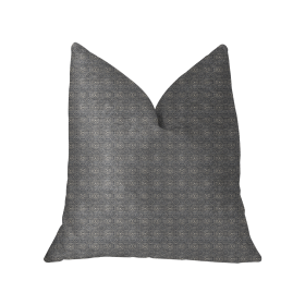 Plutus Halo Knights Blue and Gray Luxury Throw Pillow (Color: Blue, Gray, size: Double sided  22" x 22")