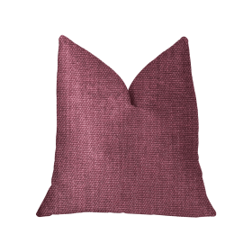 Plutus Plumptious Purple Luxury Throw Pillow (Color: Purple, size: Double sided  20" x 20")