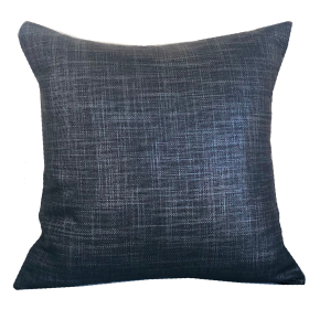 Plutus Ashland Glazed Gray Handmade Luxury Pillow (Color: Gray, size: Double sided  18" x 18")