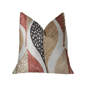 Plutus Oak Valley Multicolor Luxury Throw Pillow (Color: Multicolor, size: Double sided  20" x 20")