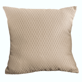 Plutus Diamond Cascade Brown Geometric Luxury Outdoor/Indoor Throw Pillow (Color: Brown, size: Double sided  12" x 20")