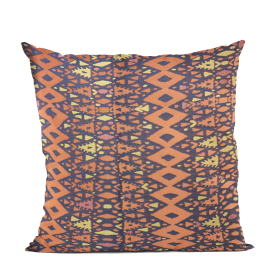 Plutus Multi-Color Parade Abstract Luxury Throw Pillow (Color: Multi-Color, size: Double sided  20" x 20")