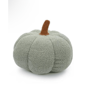 Pumpkin Fall Boucle Pillows, Full Pillow (Color: Sea Foam, size: small)